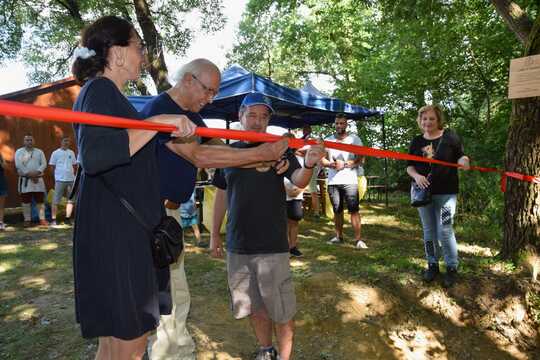 Otváranie naučného chodníka